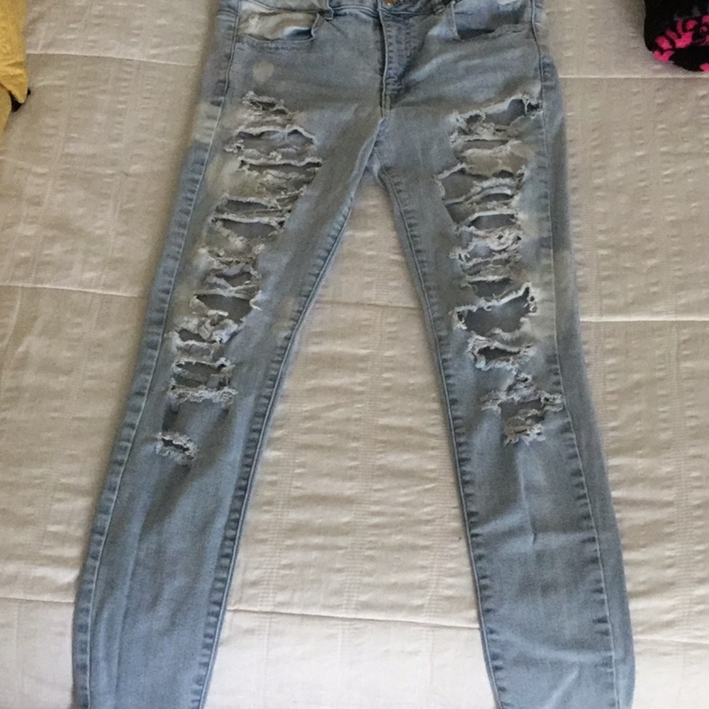 Ripped jeans